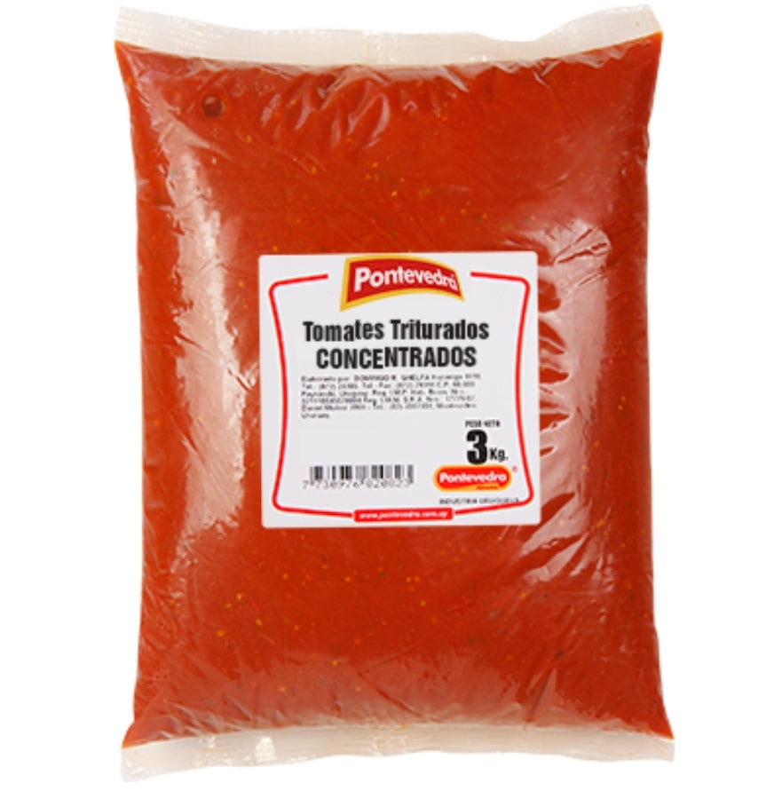 Pulpa de Tomates Triturada Pontevedra 3k