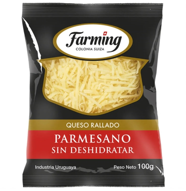 Queso Rallado Farming Parmesano 100g