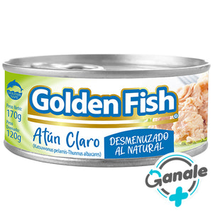 Atún Desmenuzado al Agua Golden Fish 160g