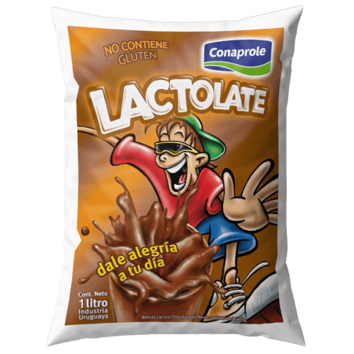Leche Chocolatada Lactolate Conaprole 1lt