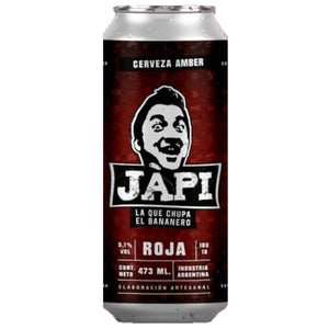 Cerveza Artesanal Japi Red Ale 473ml