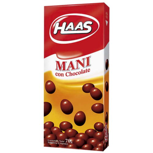 Maní con Chocolate Haas 70g