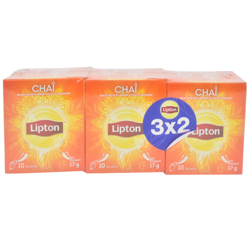 Te Lipton Chai x10 Sobres 3x2