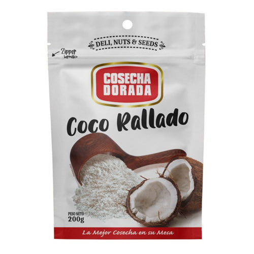 Funda x18 Coco Rallado Cosecha Dorada Doypack 200g
