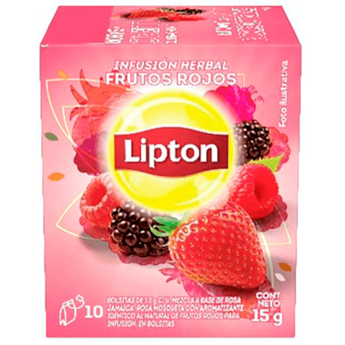 Te Lipton Frutos Rojos x10 Sobres