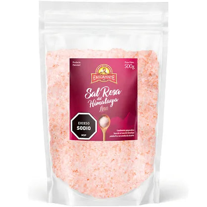 Sal Gruesa Rosa c/Sésamo Emigrante de 500g