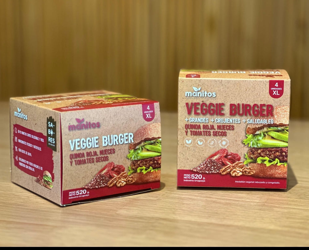 Hamburguesa de Quinoa x4 unidades 520g