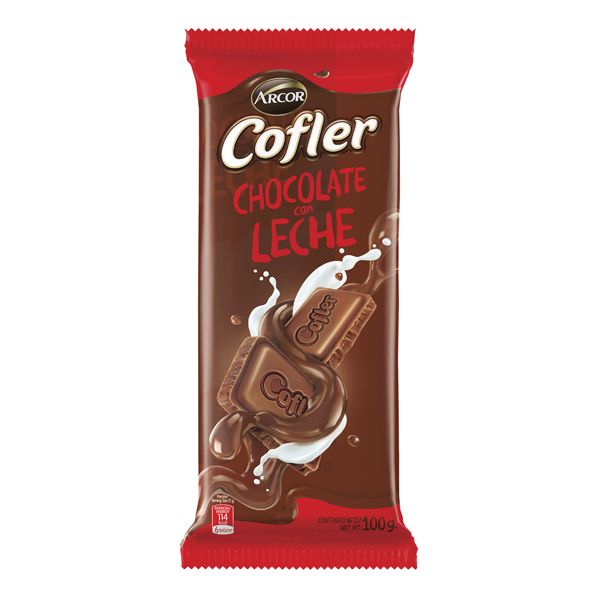 Tableta Chocolate con Leche Cofler 140gr