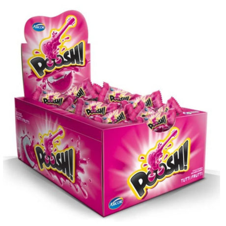 Chicle Poosh Tutti Frutti x18unidades