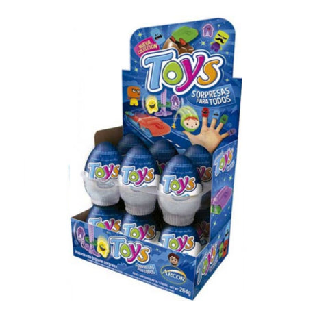 Huevo c/Sorpresitas Toys 22g x12 unidades