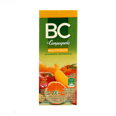 Jugo BC Multifruta (Al50) 200ml