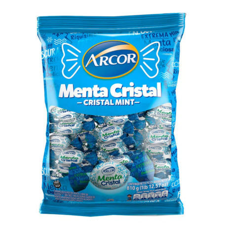 Caramelos de Menta Cristal Arcor 810gr