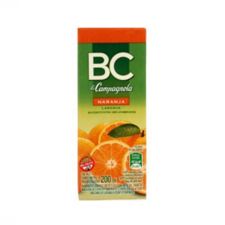 Jugo BC Naranja (al50) 200ml