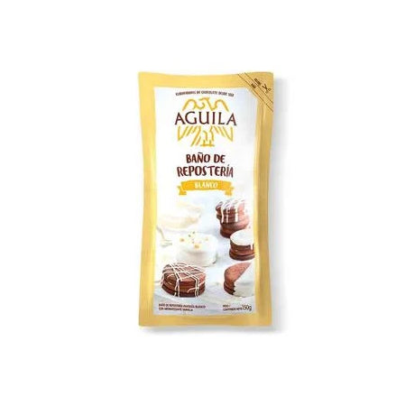 Baño Repostero Blanco Sin Gluten Pouch Aguila 150gr