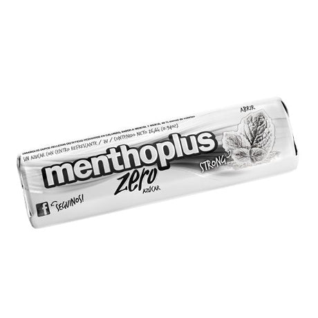 Caramelos MenthoPlus Zero Strong x12 unidades