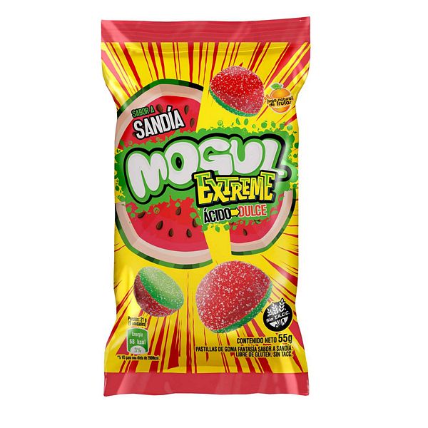 Gomitas Mogul Sandia Extreme 50gr x10