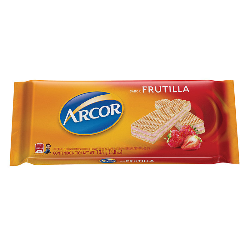 Galletitas Arcor Sabor Frutilla 108gr