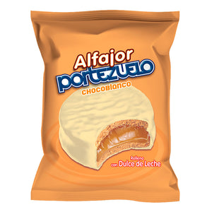 Alfajor Portezuelo Chocolate Blanco x18 unidades