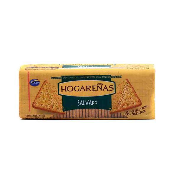 Galletitas Hogareñas Salvado 200gr