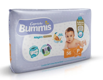 Pañales para Niños Bummis Talle P x56