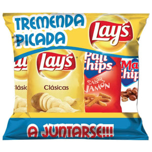 Pack Tremenda Picada Lays 700g