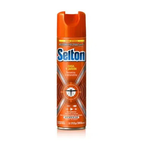 Insecticida en Aerosol Casa y Jardín Selton 360cc