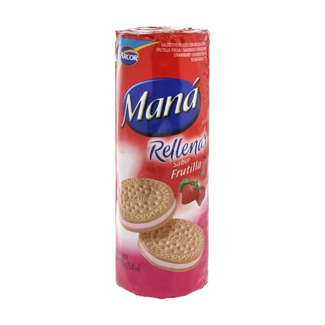 Galletitas Mana Rellena Frutilla 152gr