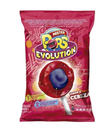 Mr Pops Evolution Cereza x24