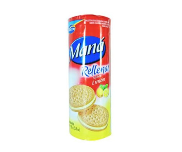 Galletitas Mana Rellenas Limón 152gr