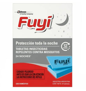 Tableta para Mosquitos Fuyi x24
