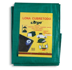 Lona Cubretodo Verde 6x7mts