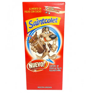 Alimento Achocolatado Saintcolet 10g x40 Sticks