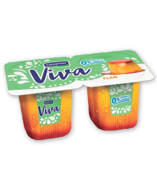 Postre Viva 0% Conaprole Flan 110g 2x