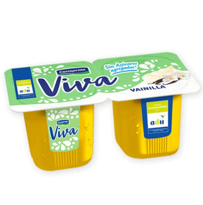 Postre Viva 0% Conaprole Vainilla 110g 2x