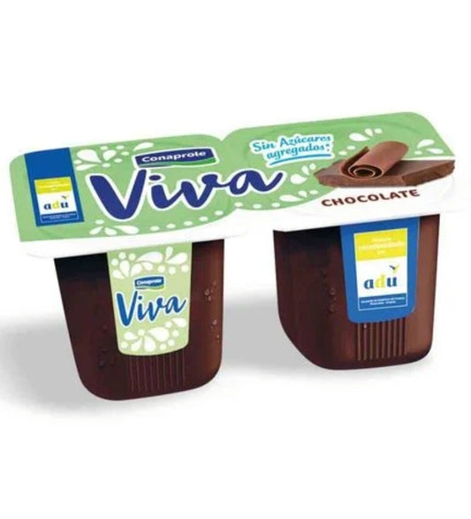 Postre Viva 0% Conaprole Chocolate 110g 2x