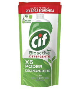 Detergente Cif Bioactive Lima Doypack 450ml