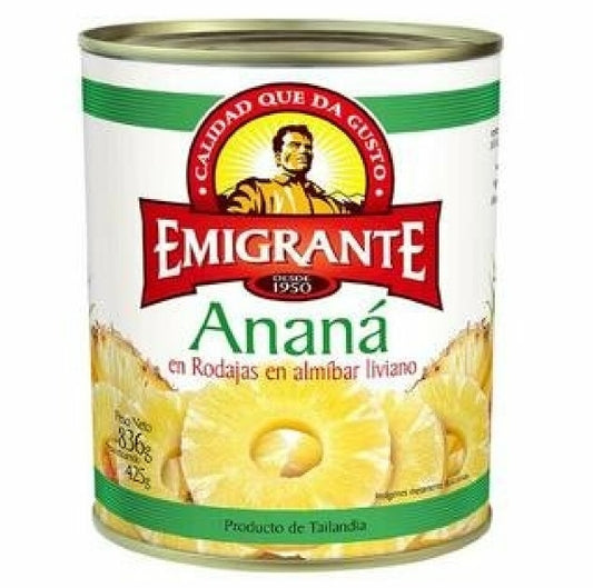 Ananá en Almíbar Emigrante 820g