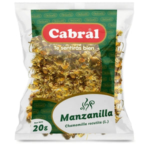 Manzanila Cabral Bolsa 20g