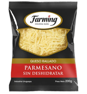 Queso Rallado Farming Parmesano 200g