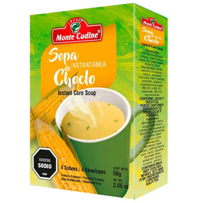 Sopa Instantanea de Choclo Monte Cudine x4 unidades