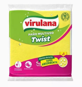 Paño Multiuso Twist Virulana 38x36cm x1