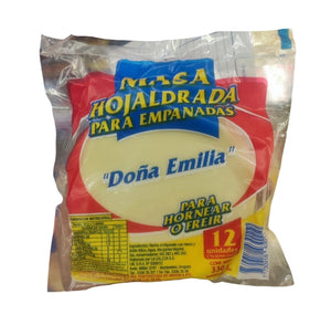 Tapas de Empanadas para Freír/Horno Doña Emilia x12