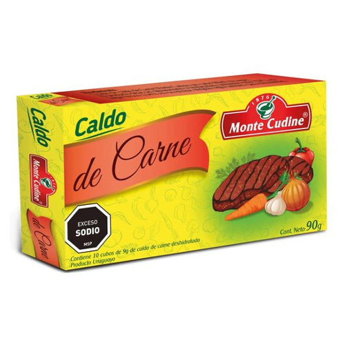 Caldos de Carne Monte Cudine x10