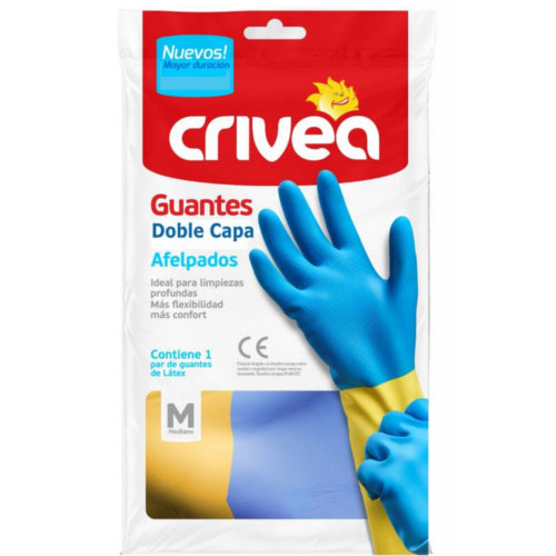 Guantes Doble Capa Crivea Medianos