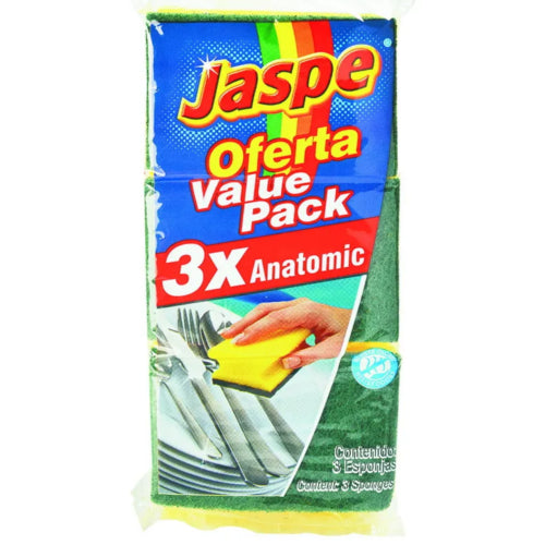 Esponja de Cocina Anatomic Jaspe x3 unidades