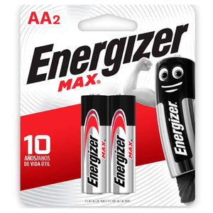 Pila Alcalina AA Energizer x2 unidades