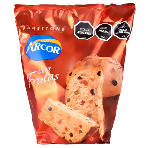 Pan Dulce Arcor Con Frutas 500g