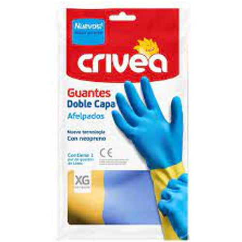Guantes Doble Capa Crivea Extra Grandes
