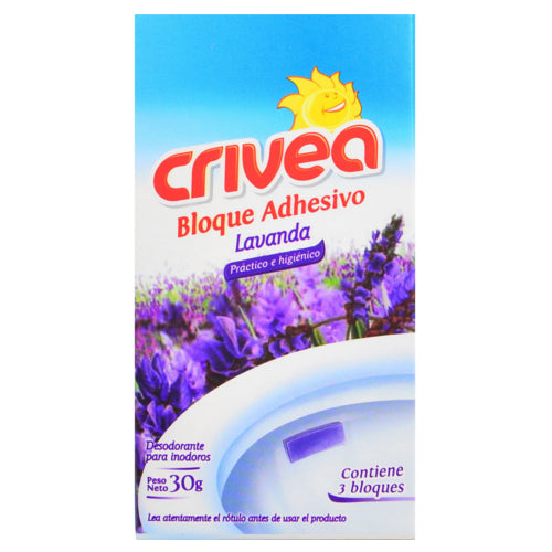 Bloque Canasta Adhesivo para Inodoro Crivea Lavanda