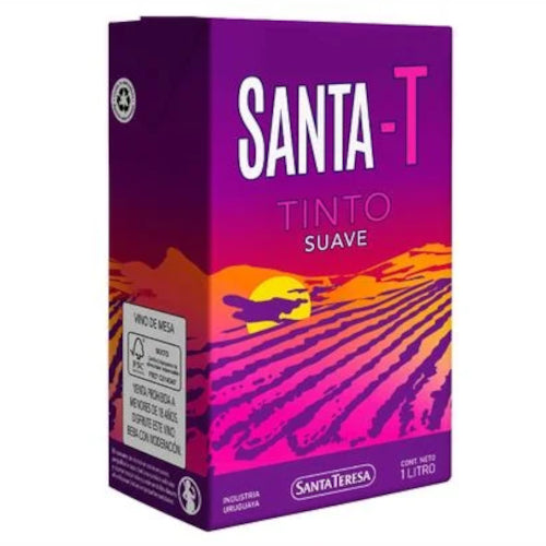 Vino Santa T Tinto Suave 1lt Tetra